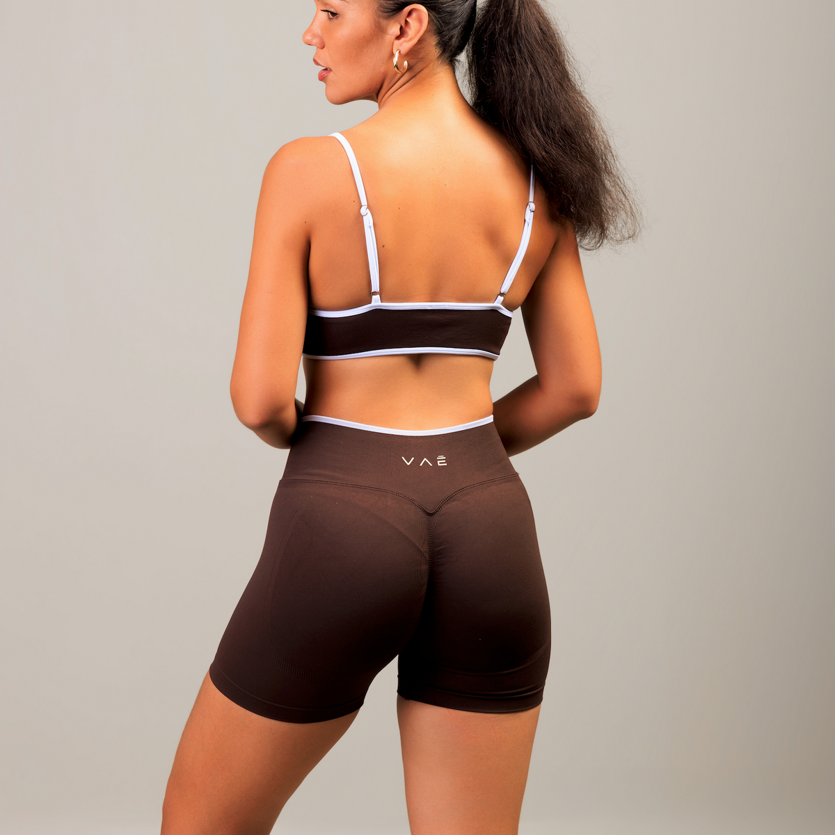 Mocha sport bra