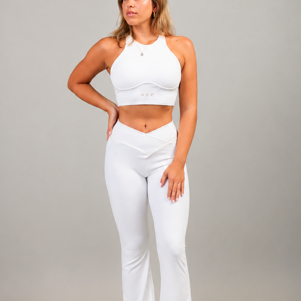 Flat white Yoga Pants