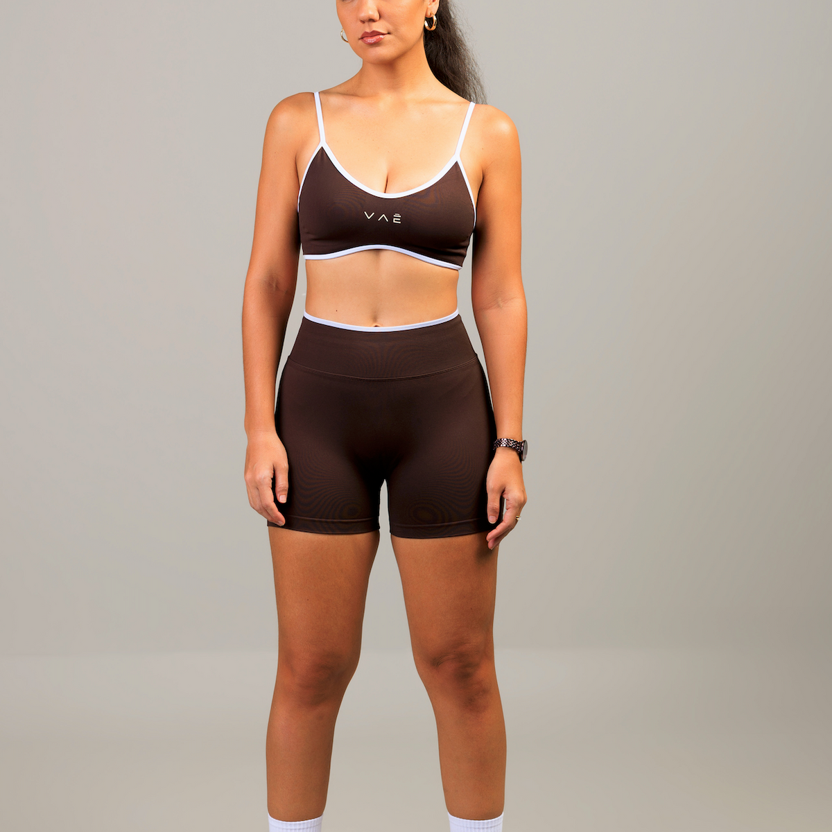 Mocha sport bra